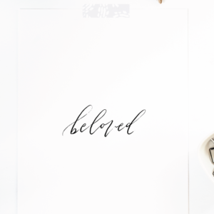 Progress Over Perfection Modern Calligraphy Print - Bon Paper House